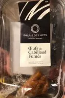 Mängden socker i Oeufs de cabillaud fumés