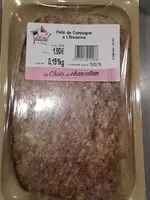 Mängden socker i Pâte de campagne à l'ancienne