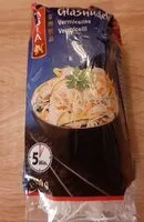 Mängden socker i Vermicelles