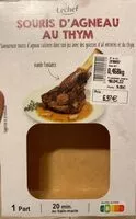 Mängden socker i Souris d‘Agneau au Thym