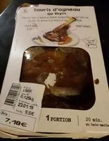 Mängden socker i Souris d'agneau