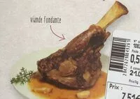 Mängden socker i Souris d’agneau au thym