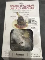Mängden socker i Souris d'agneau jus aux girolles