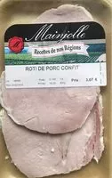 Mängden socker i Roti de porc confit