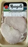 Mängden socker i Roti de porc confit