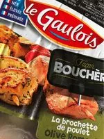 Mängden socker i Brochettes de poulet olive romarin