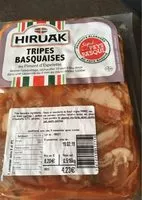 Mängden socker i Tripes basquaises