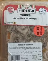 Mängden socker i Tripes vin blanc de Jurançon