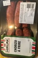 Mängden socker i Chorizo a frire