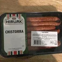 Mängden socker i Chistorra