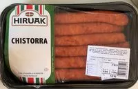 Mängden socker i Chistorra