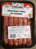 Mängden socker i Saucisses fines au canard
