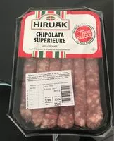 Mängden socker i Chipolata superieur