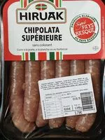 Mängden socker i Chipolata supérieure