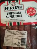 Mängden socker i Chipolatas supérieur