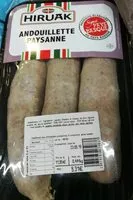 Mängden socker i Andouillette paysanne