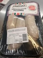 Mängden socker i Andouillette paysanne