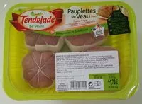 Mängden socker i Paupiettes de veau