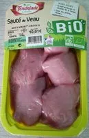 Mängden socker i Sauté de veau