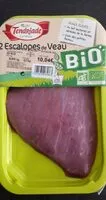 Mängden socker i 2 escalopes de veau