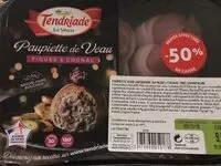 Mängden socker i Paupiette de veau figues & cognac