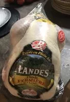 Mängden socker i Dinde fermière des Landes