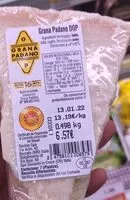 Mängden socker i Grana Padano DOP
