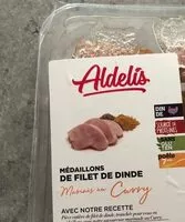 Mängden socker i Médaillon de filet de dinde marinés  au curry