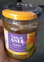 Mängden socker i Taste of Asia Mango Chutney