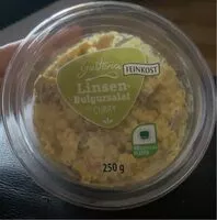 Mängden socker i Linsen-Bulgursalat mit Curry