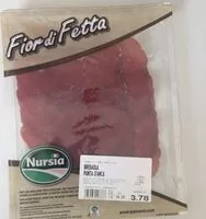 Mängden socker i Bresaola punta d’anca