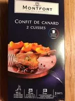 Mängden socker i Confit De Canard 2 Cuisses