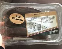 Mängden socker i Boudins noirs aux oignons