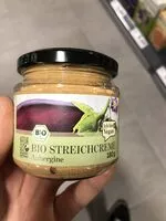 Mängden socker i Streichcreme Aubergine