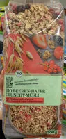 Mängden socker i Bio Beeren Hafer Crunchi Müsli