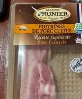 Mängden socker i Poitrine de porc cuite