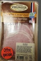 Mängden socker i Roti de porc cuit