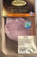Mängden socker i Côtes de Porc cuites