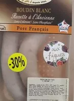 Mängden socker i Boudin blanc