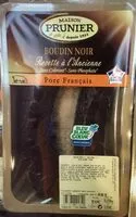 Mängden socker i Boudin noir a l'ancienne