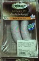 Mängden socker i Boudin blanc a l'ancienne