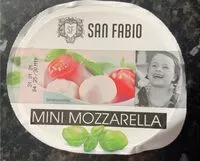 Mängden socker i San Fabio Mini Mozzarella