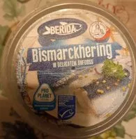 Mängden socker i Bismarckhering In Dikatem Aufguss