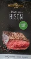 Mängden socker i Pavés de bison