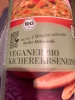 Mängden socker i Veganer Bio Kichererbseneintopf