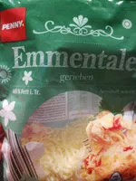 Mängden socker i Penny Emmentaler Gerieben