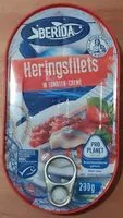 Mängden socker i Heringsfilets in Tomaten-Creme
