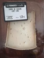 Mängden socker i Tomme de chèvre lait cru