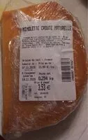 Mängden socker i Mimolette croute naturelle
