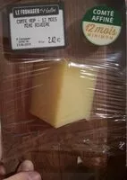 Mängden socker i Comté aop 12 mois